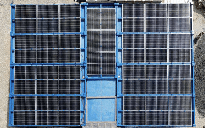Autarkes Container-PV-System